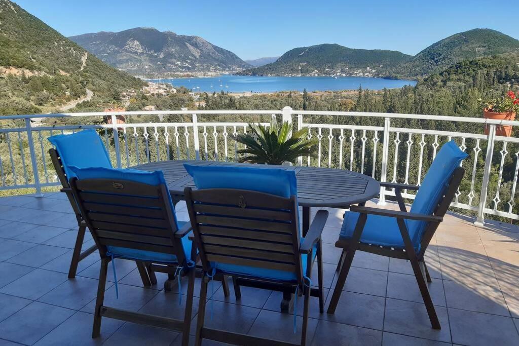 Villa Sunrise With Stunning Views And Private Pool Katokhorion  Exterior photo